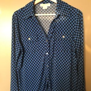 $$$ Michael Kors button down blouse